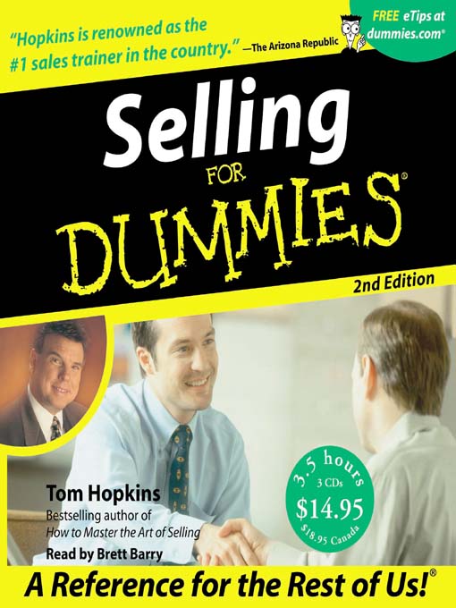 Title details for Selling for Dummies® by Tom Hopkins - Available